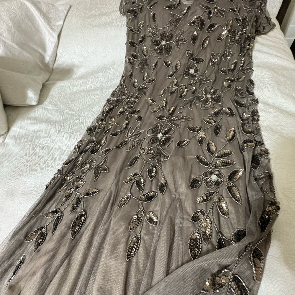 Adrianna Papell Brown Evening Gown - Picture 13 of 17